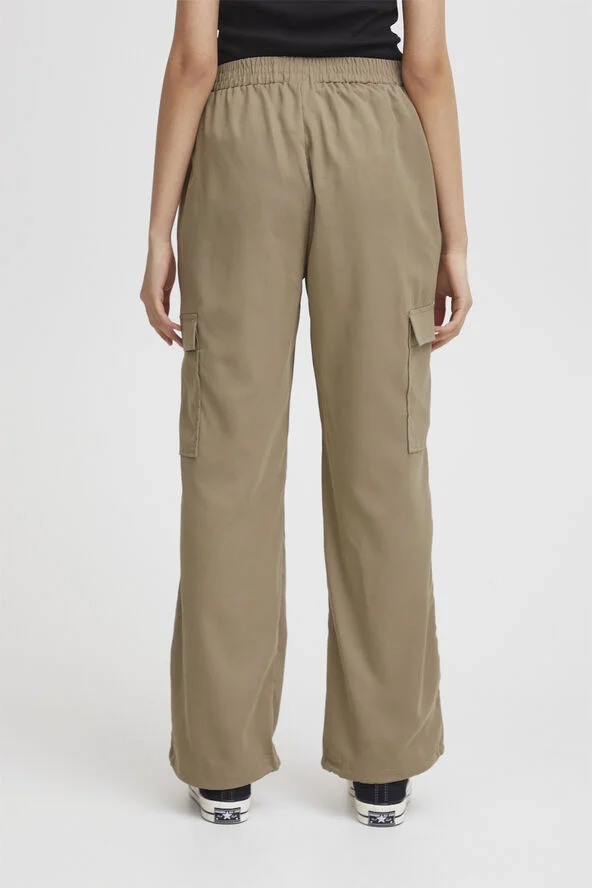 ICHI IXKECIA PA Khaki as cut