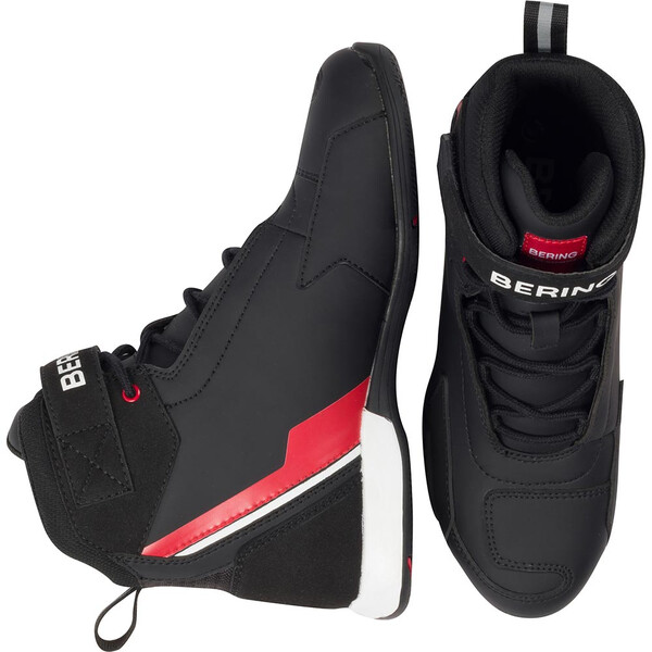 Bering - Baskets femme Lady Jag Noir / Blanc / Rouge