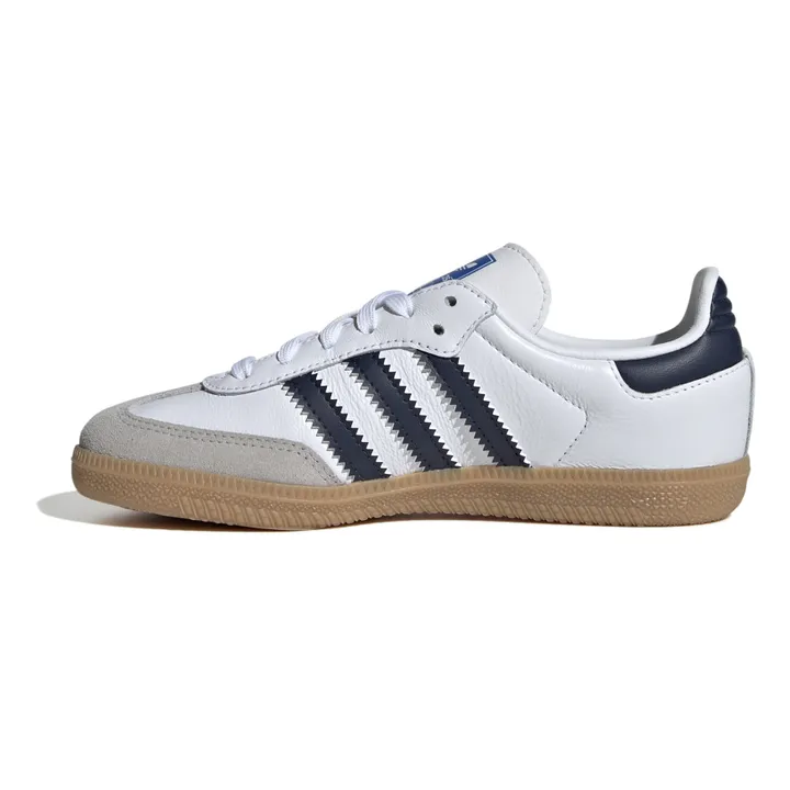 Adidas Baskets Samba Lacets Semelle Gomme | Bleu marine
