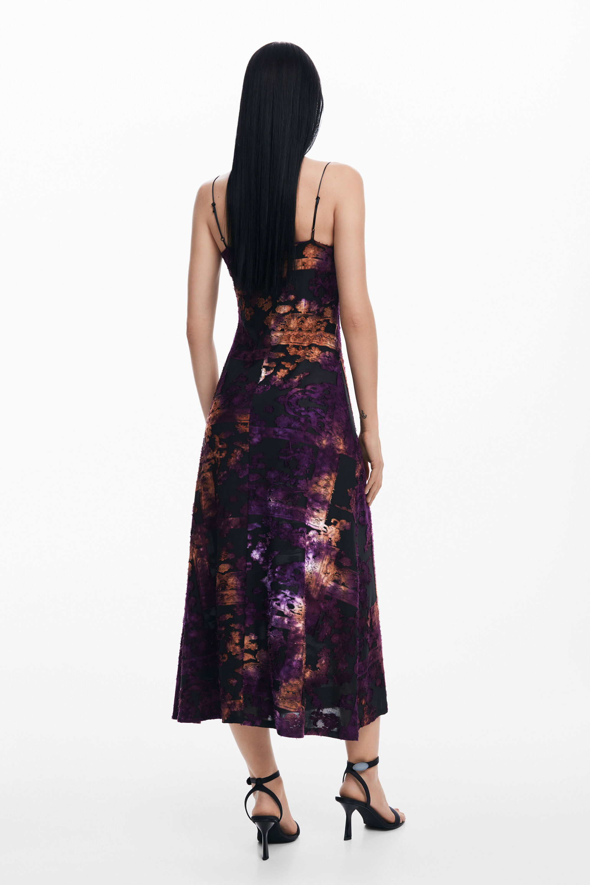 Vestido midi 2 em 1