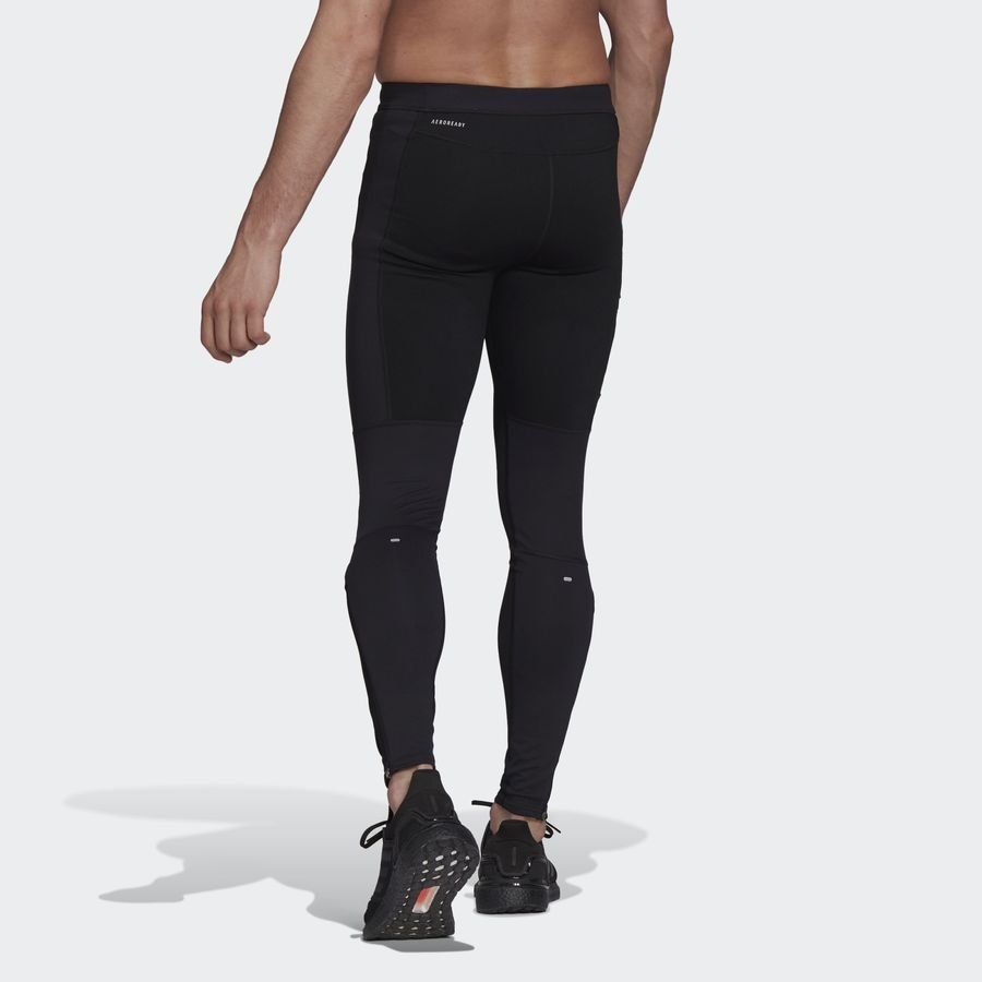 adidas Collant Running Saturday Warm - Noir Femme