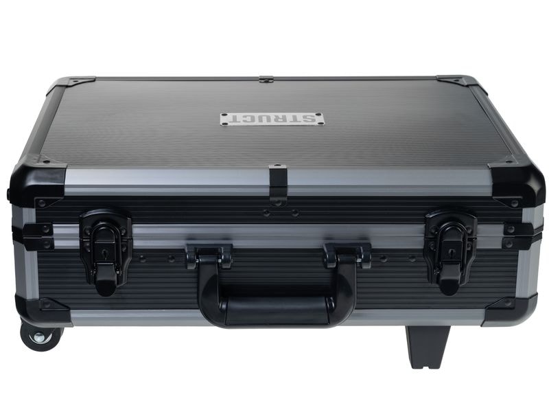 STRUCT Werkzeugkoffer 152-teilig Handlicher Trolley mit Teleskopgriff