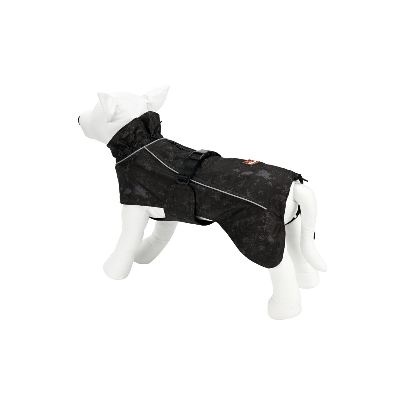 Dogs Creek Regenmantel Parabat schwarz 28 cm