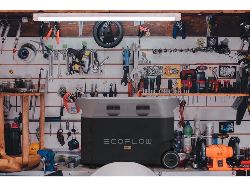 EcoFlow Power Station Delta Pro 3600 Wh Portabler Solar Stromgenerator für Zuhause oder Unterwegs, Generator