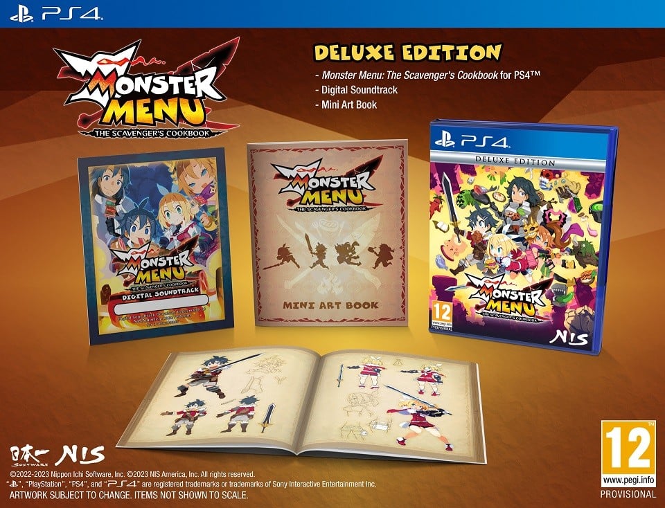Monster Menu: The Scavenger’s Cookbook (Deluxe Edition)- PlayStation 4