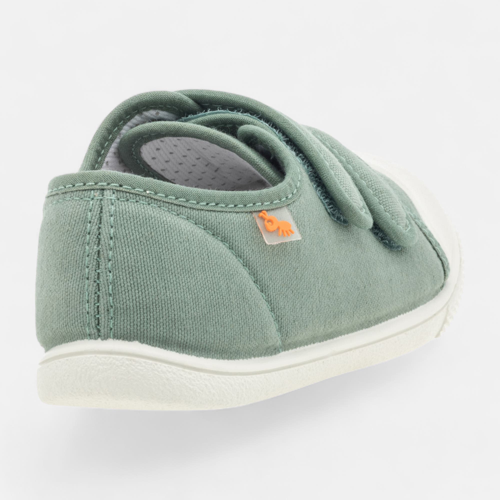 Baskets en toile Garçon vert clair