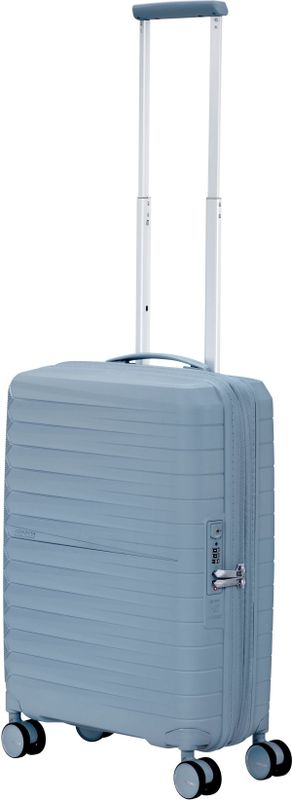 American Tourister - FastForward Spinner - Handbagage Koffer - Steel Blue - Polypropyleen - Inhoud 36/44 Liter