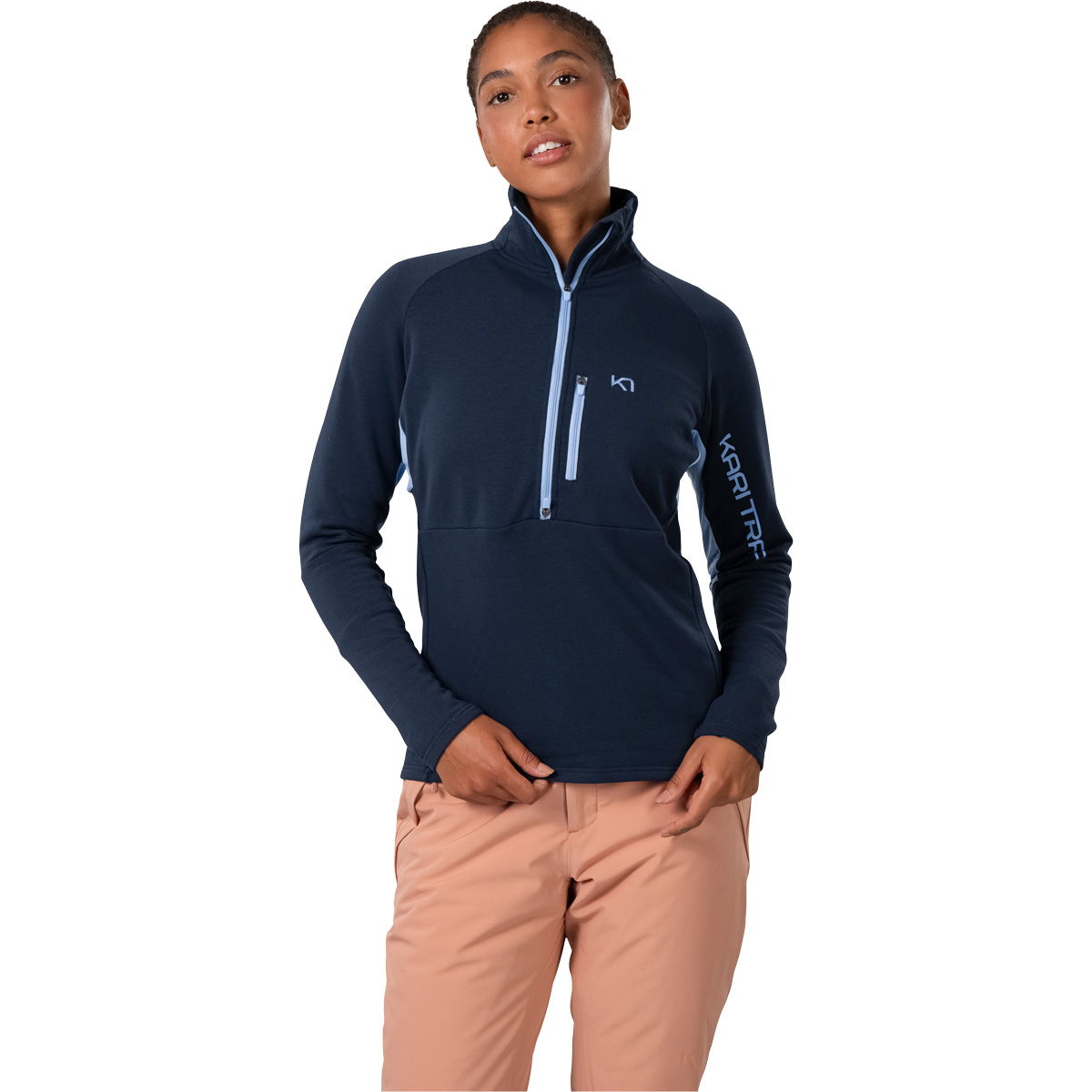 Kari Traa Emma 1/2 Zip Midlayer Trøje Dame
