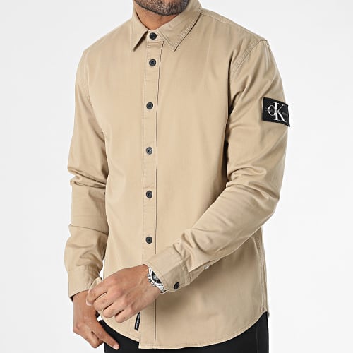 Surchemise Monologo Badge Relax 3255 Beige