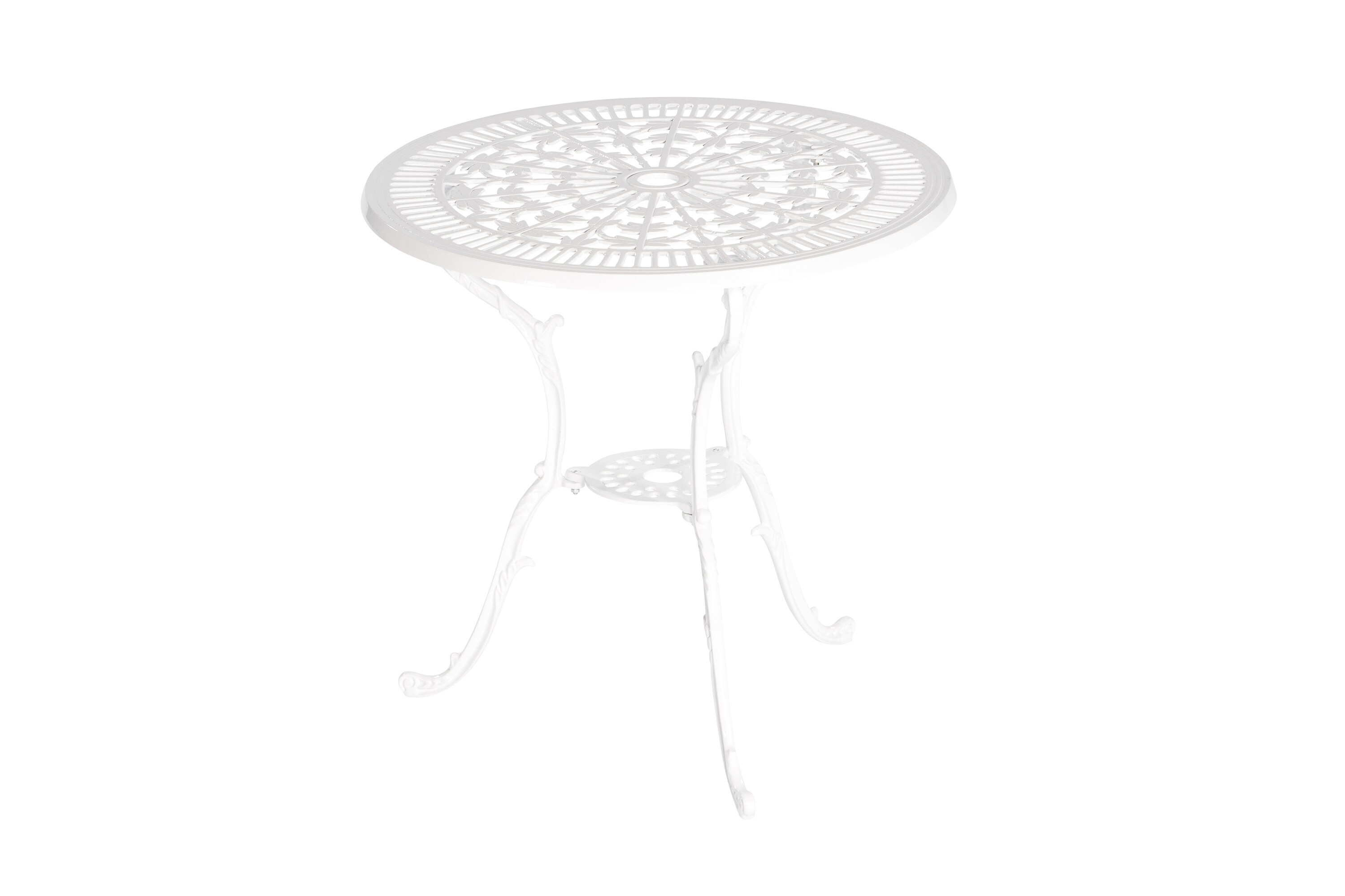 DEGAMO Bistroset Jugendstil 5-teilig, Aluguss weiss