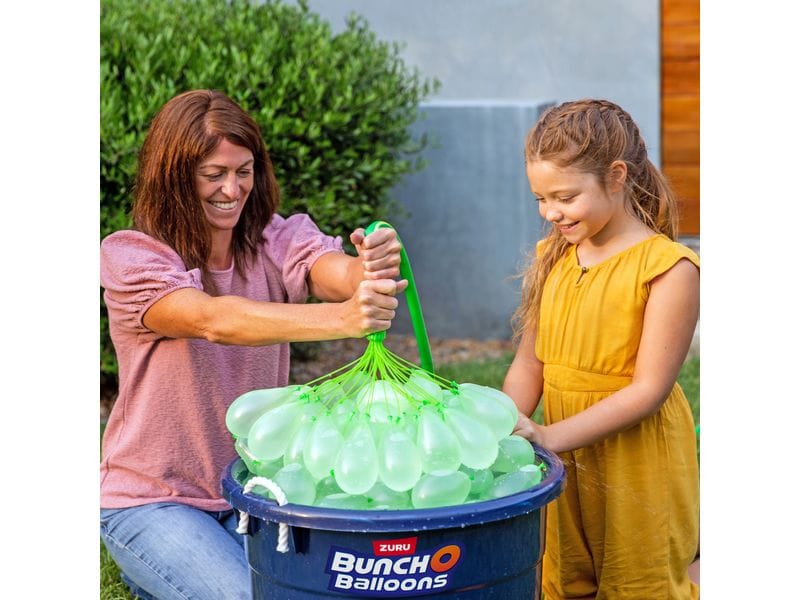 Zuru Wasserrutsche Hai Bunch O Balloons Wasserspielzeug mit 100  Wasserballoons