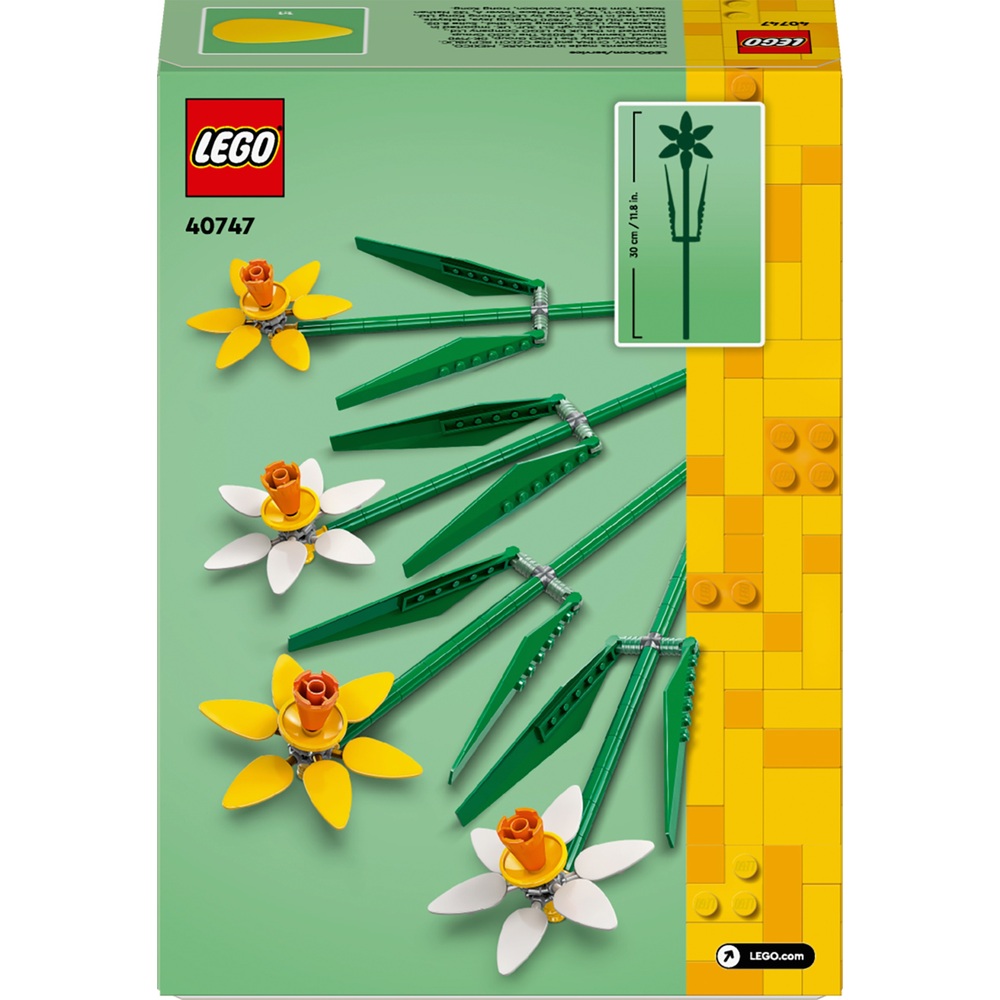 LEGO Botanicals 40747 Narzissen Kunstblumen-Set