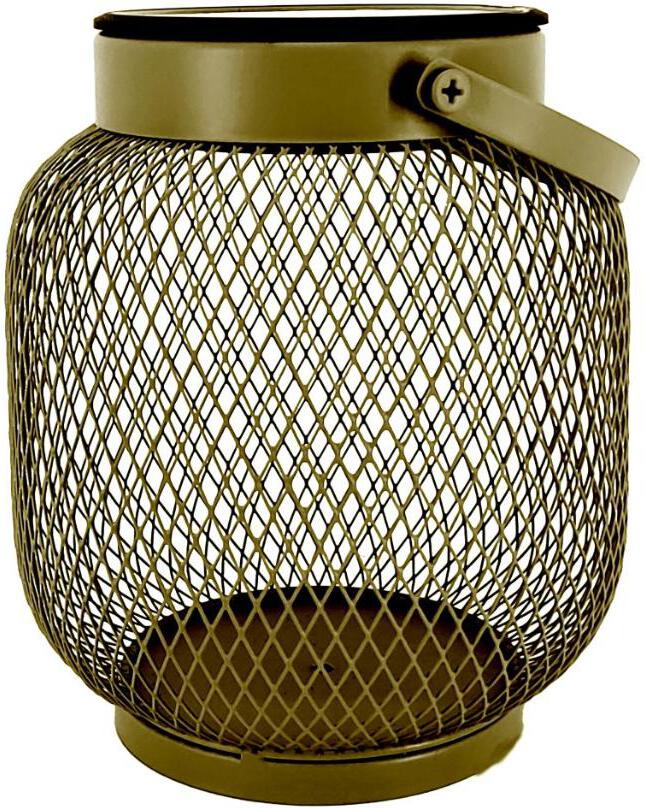 Intratuin solar lantaarn Faro groen D 14,5 H 16,5 cm