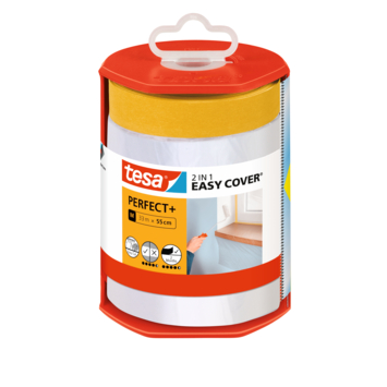 Tesa Easy Cover Perfect  afdekfolie in dispenser 33mx55cm