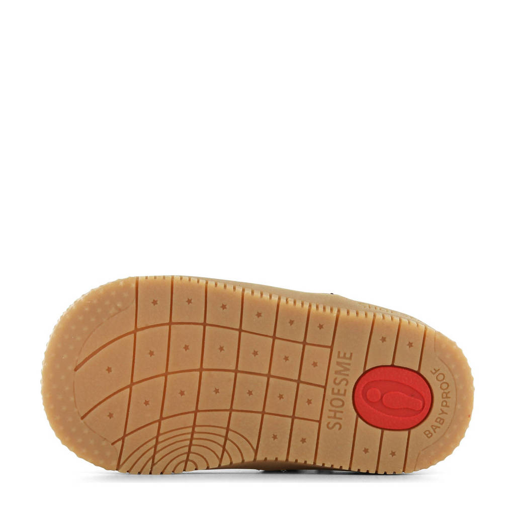 Shoesme suède enkelboots cognac