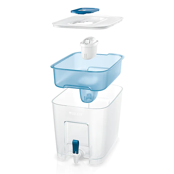 Distributeur d'eau filtrée Flow 8,2 L et filtre Maxtra Pro Brita franc