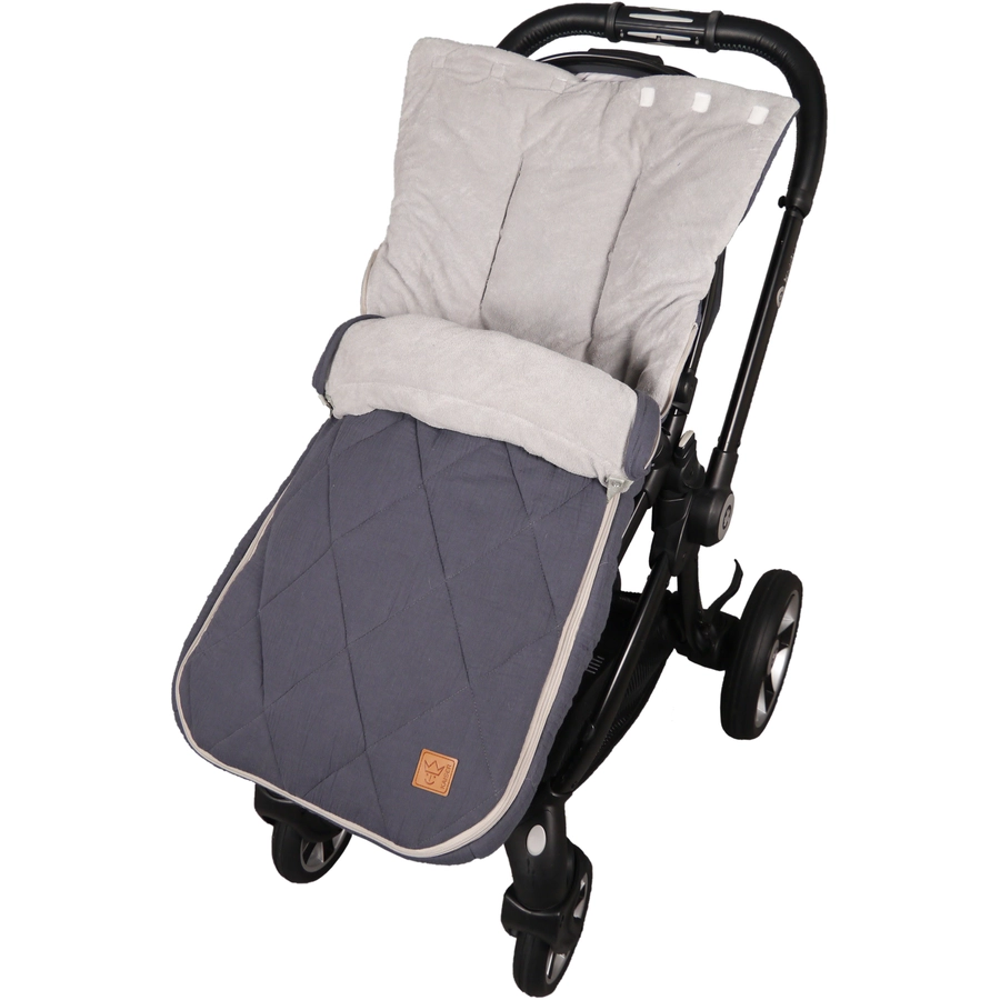 KAISER Sommer Fußsack anthracite