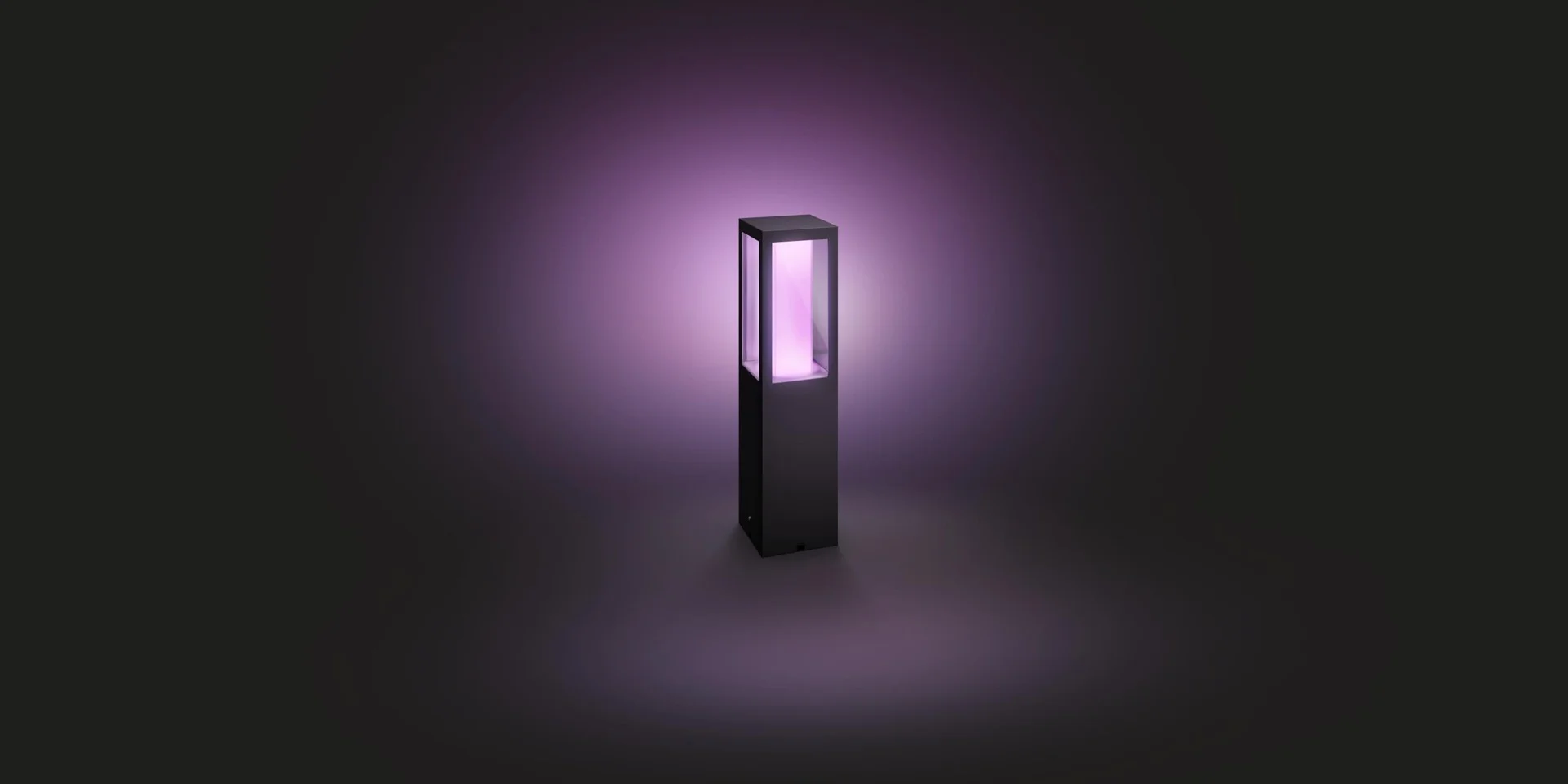 Philips Hue - Impress Pedestal 220V Outdoor - White & Color Ambiance -S