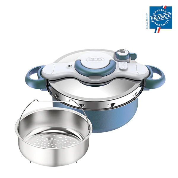 Cocotte-Minute® clipsominut Duo 5 L Bleu boréal Seb