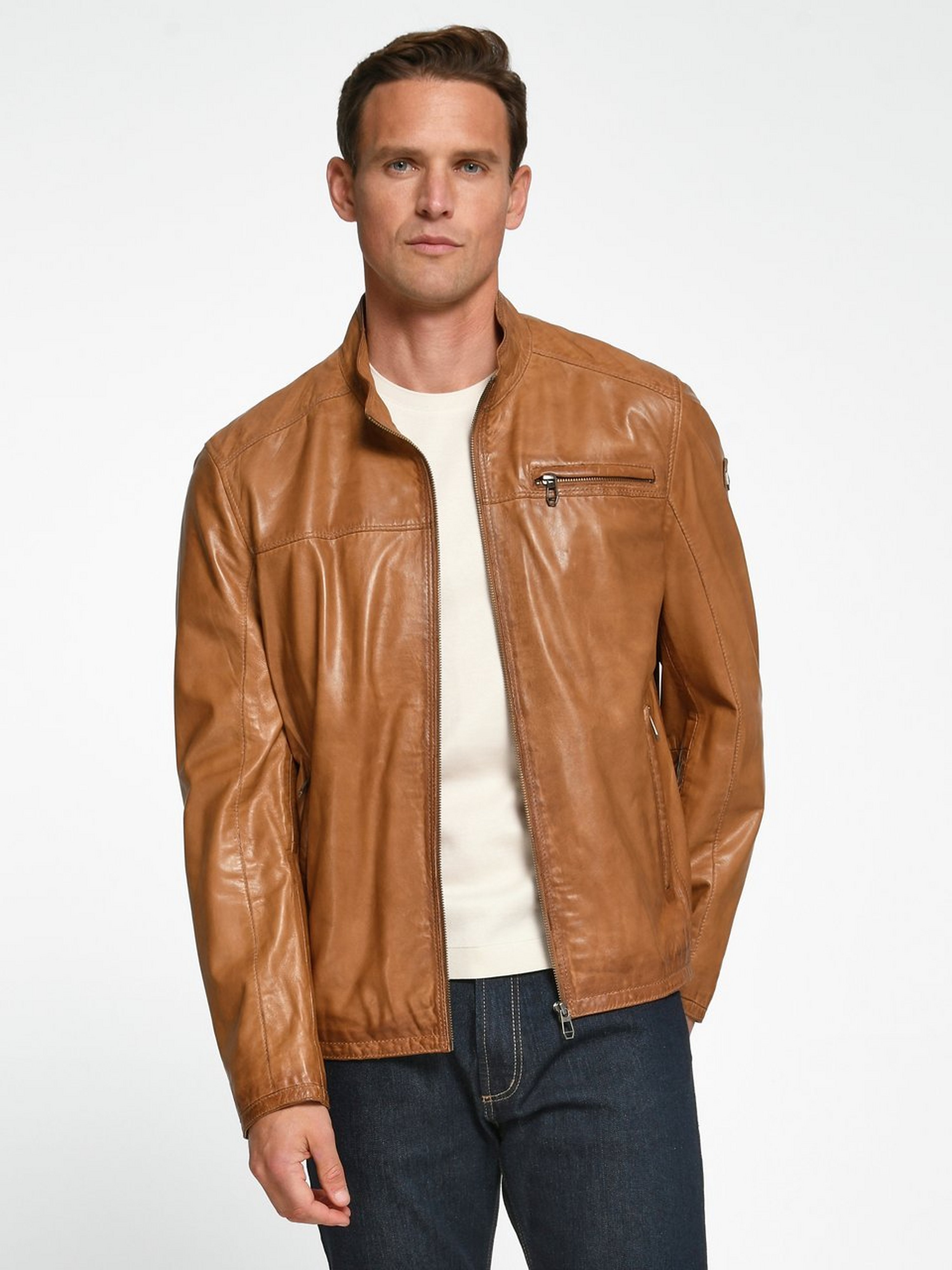 Lederjacke