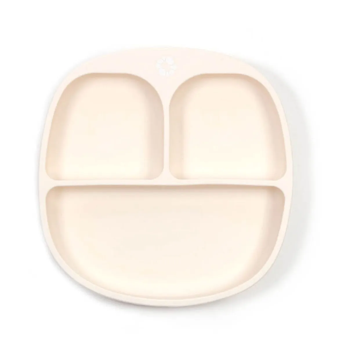Bulle Assiette en Silicone - Ivoire