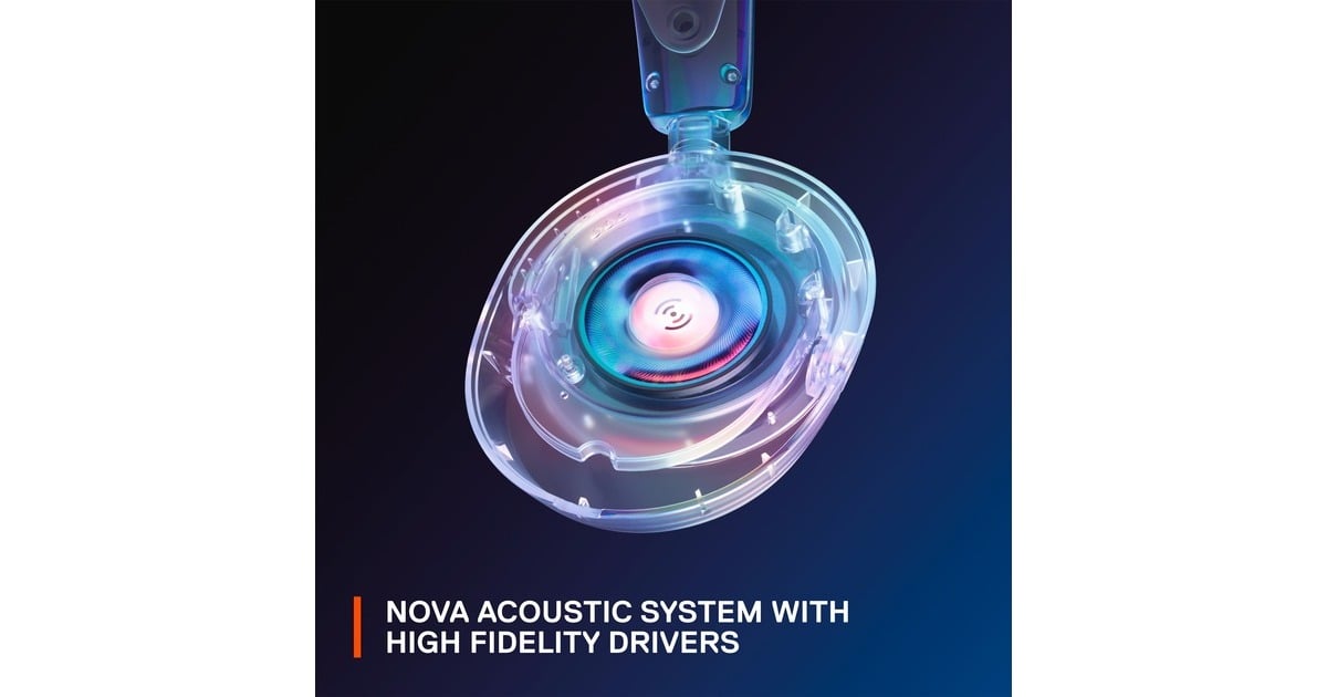 SteelSeriesArctis Nova 1P over-ear gaming headset  (Zwart, Pc, PlayStation 4, PlayStation 5, Xbox, Nintendo Switch)