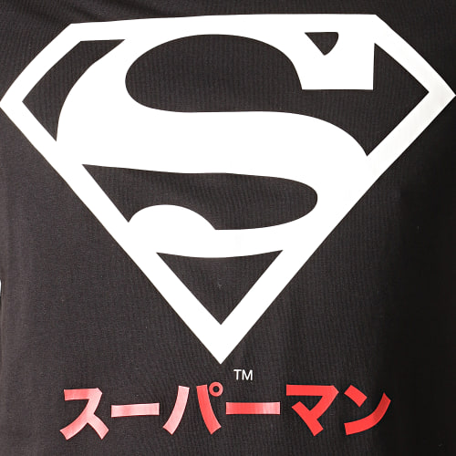 Tee Shirt Superman Japan Noir