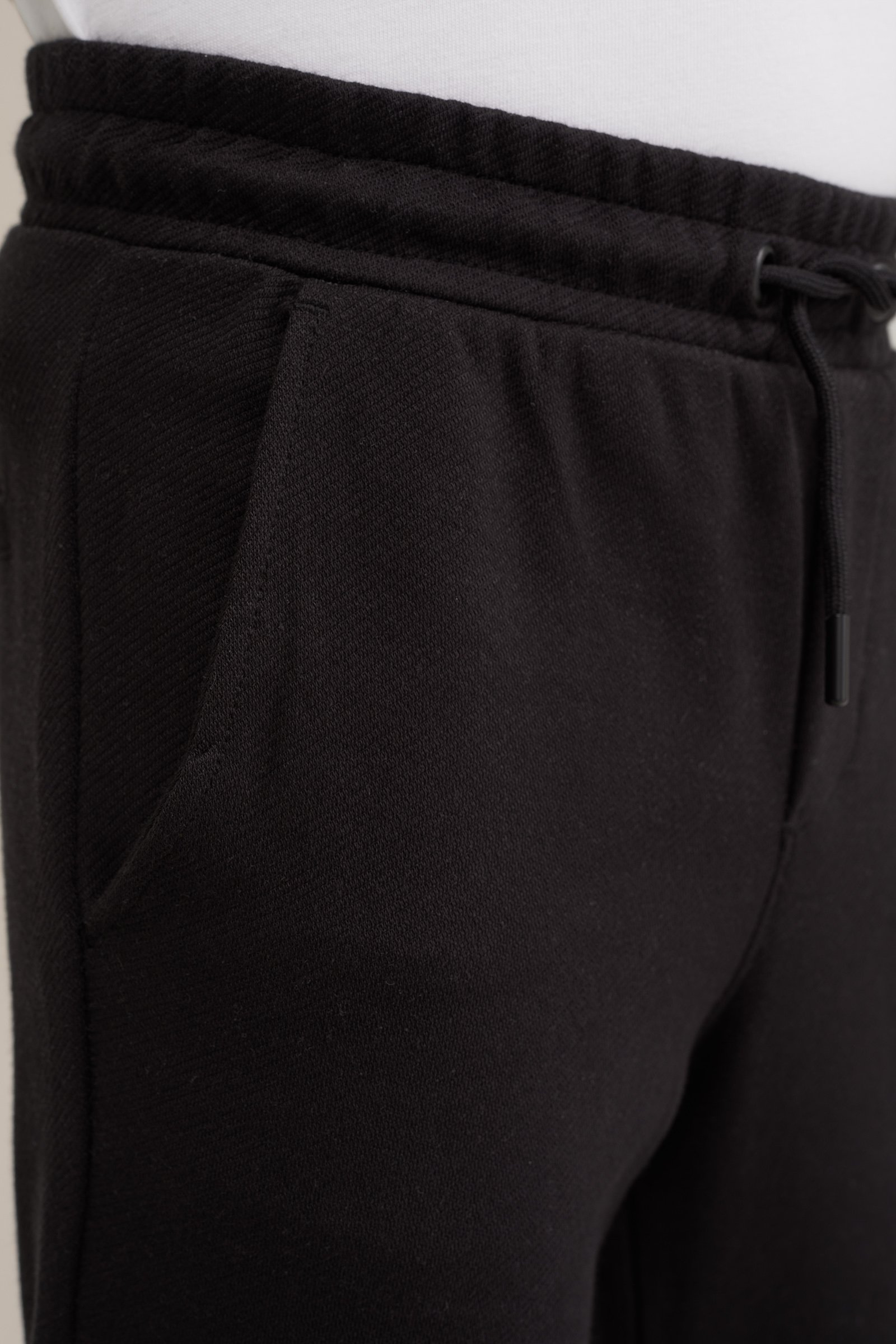 Jongens pantalon met structuur Blue Ridge Zwart