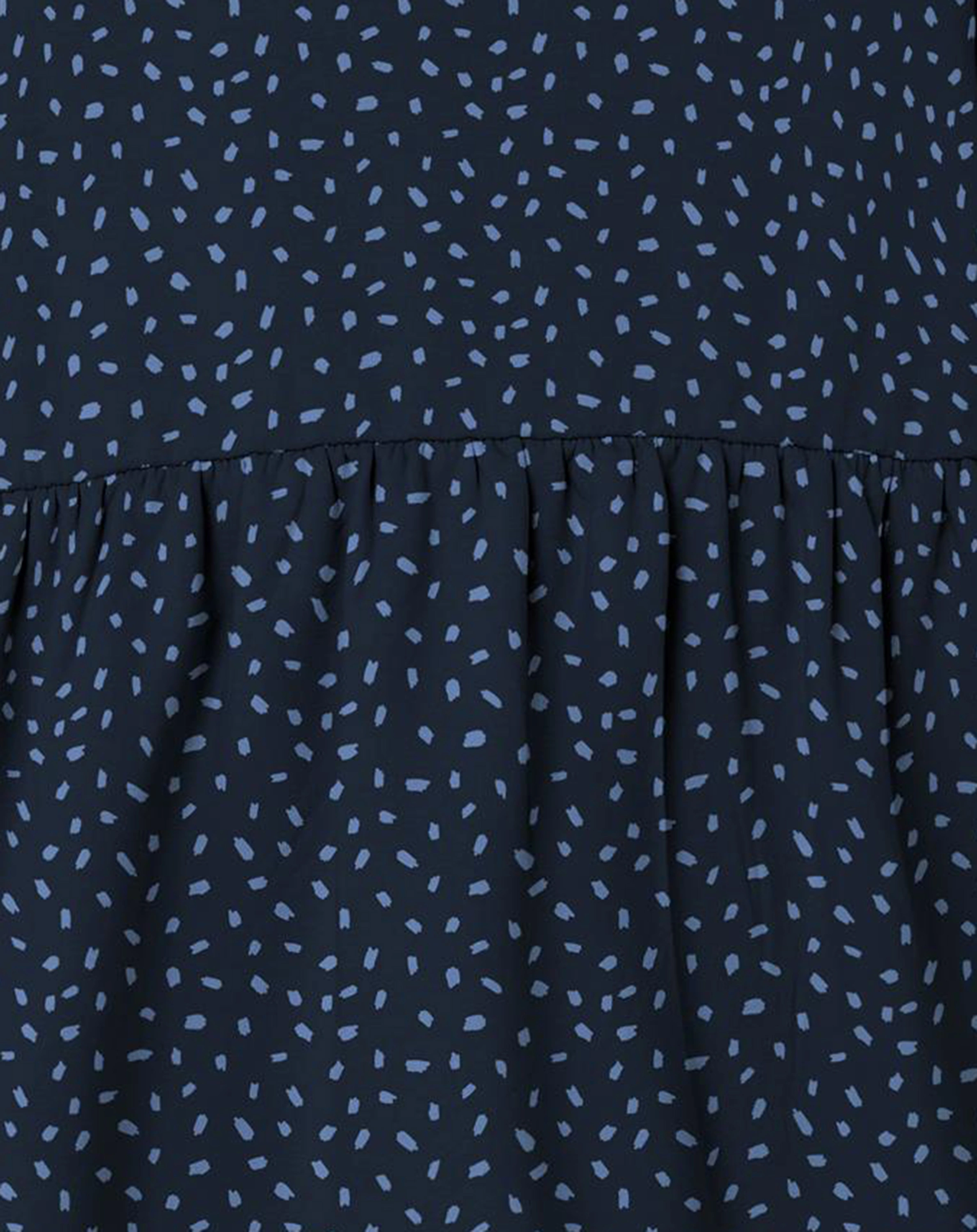 Langarmkleid NMFVOLTA in dark sapphire