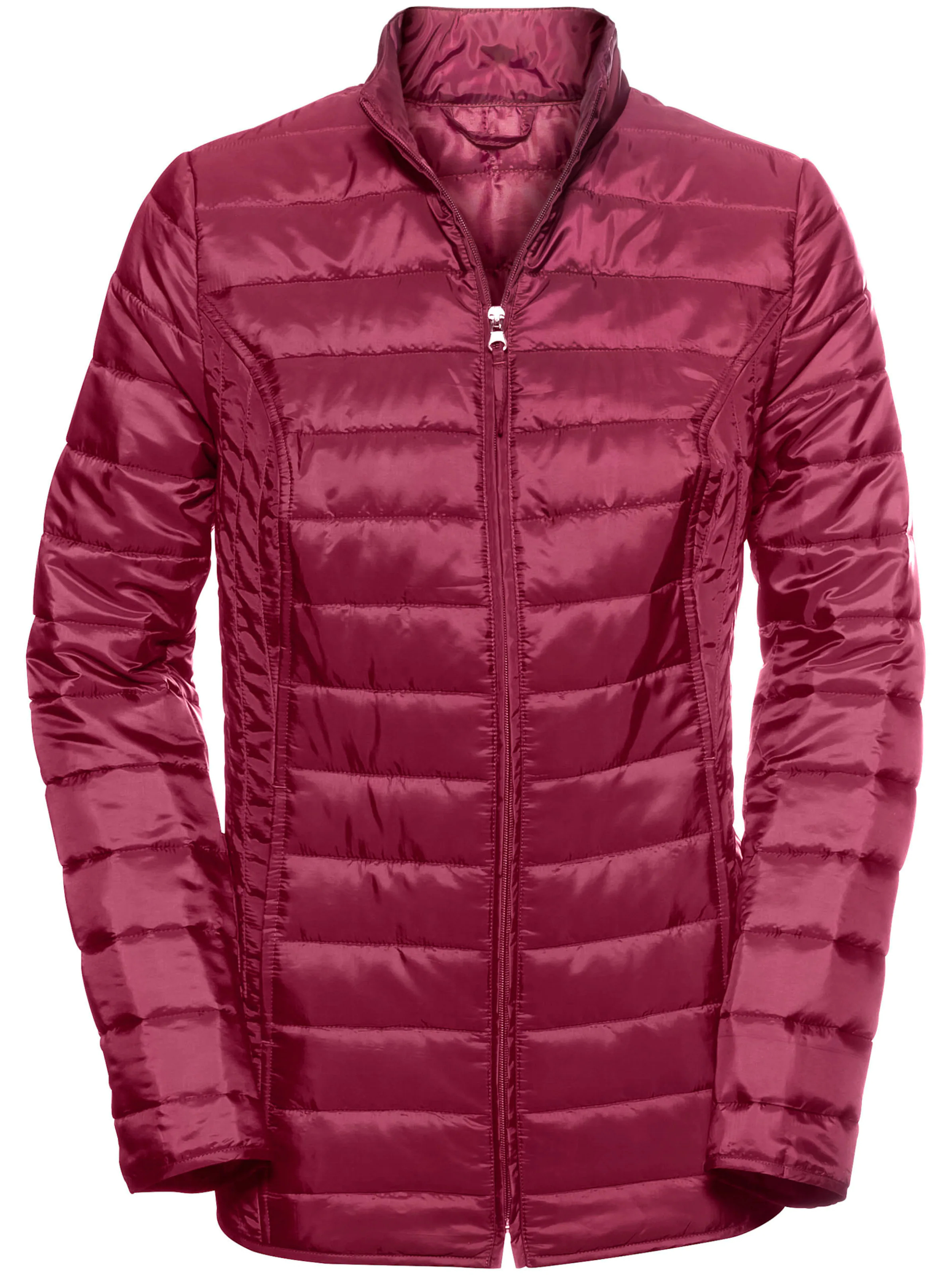 Steppjacke in bordeaux