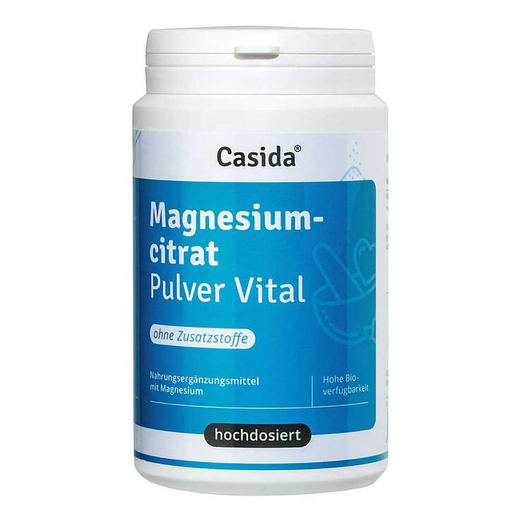 Magnesiumcitrat Vitalpulver, 200 g