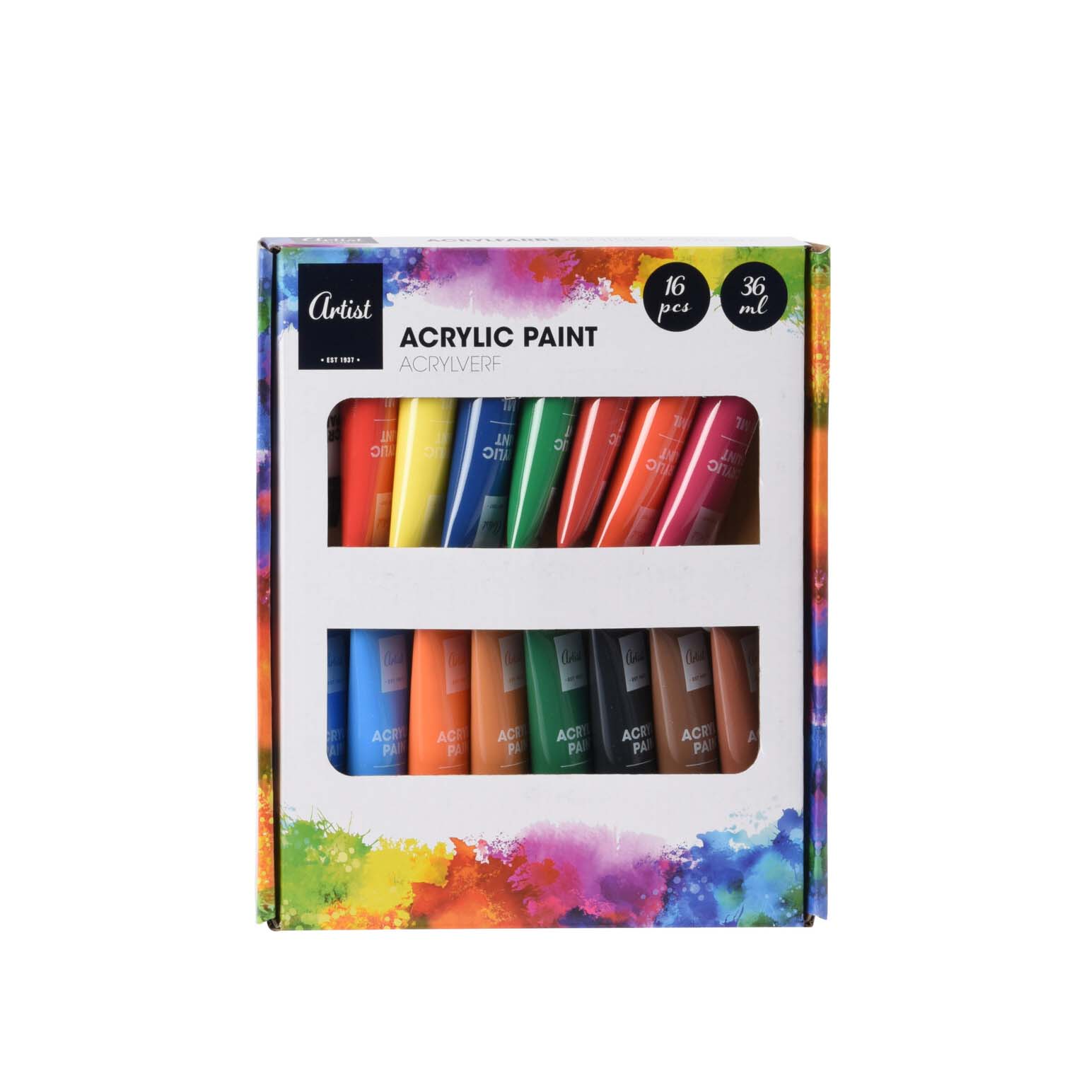 Acrylfarben Set 16-teilig