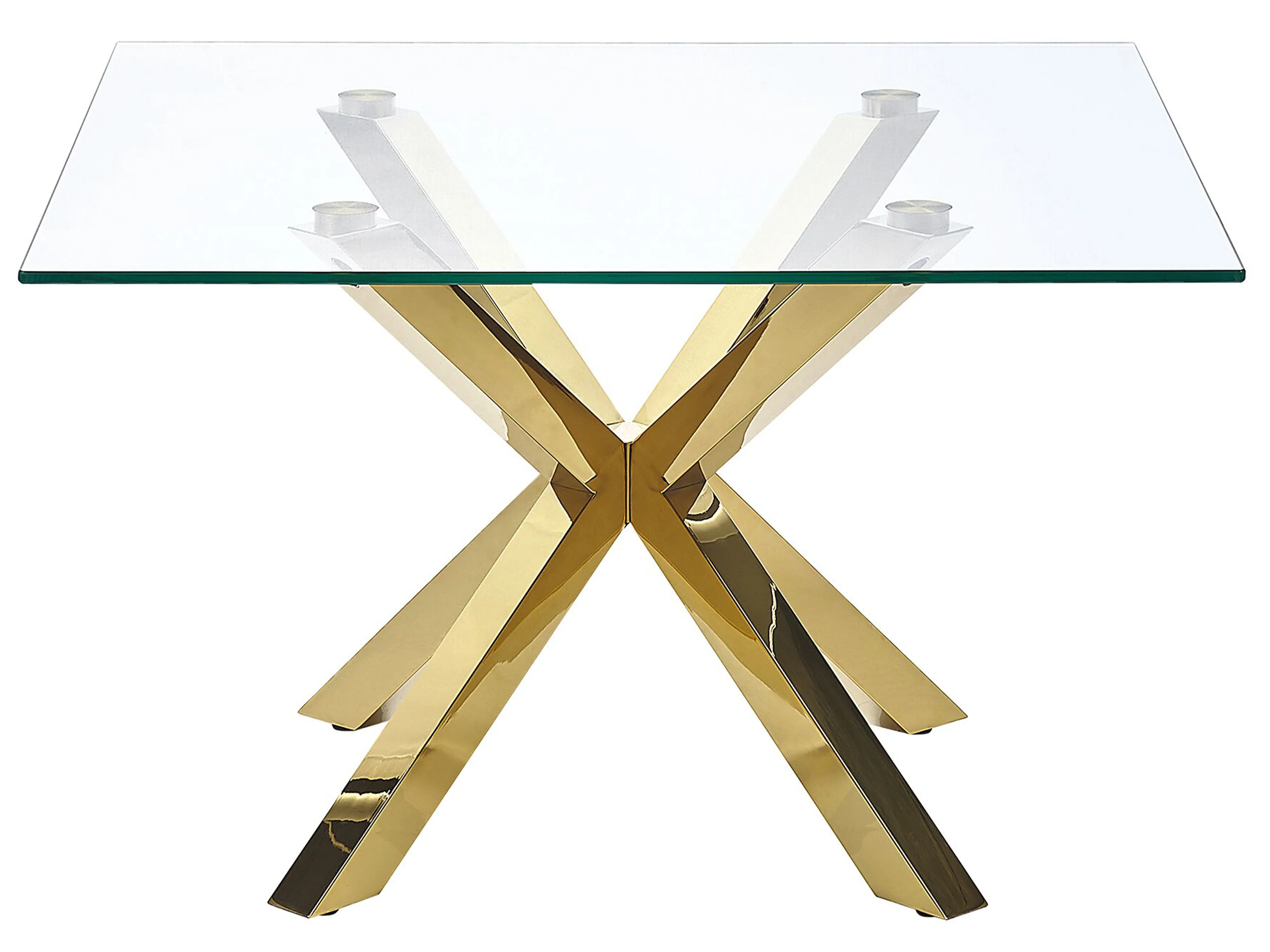 Salontafel STARLIGHT Veiligheidsglas Goud