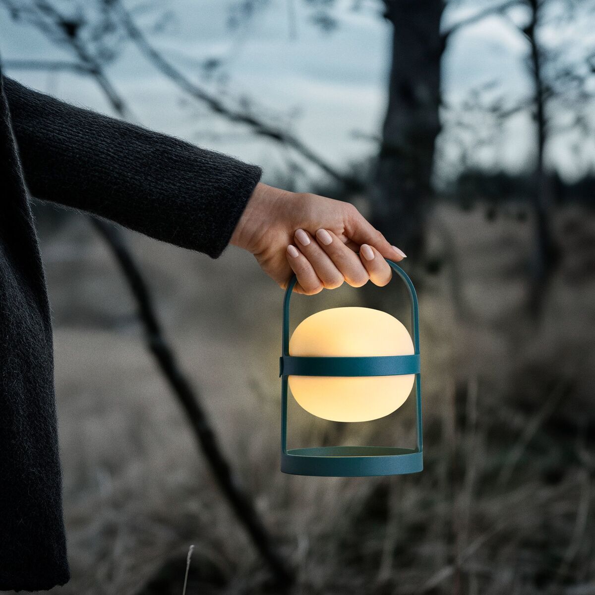 Soft Spot Solar Circular lampe 18,5 cm, grønn