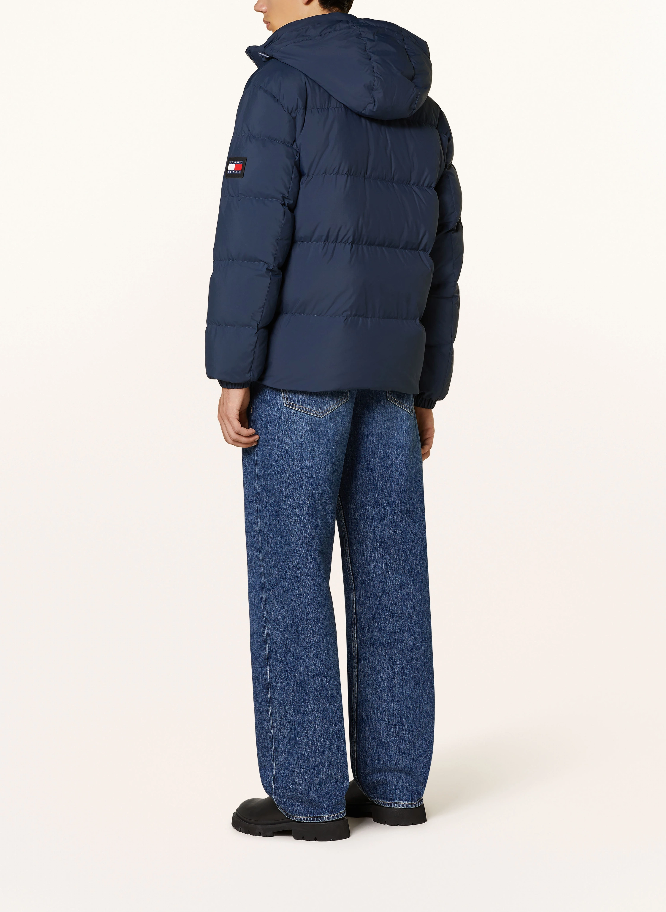 TOMMY JEANS Daunenjacke mit abnehmbarer Kapuze