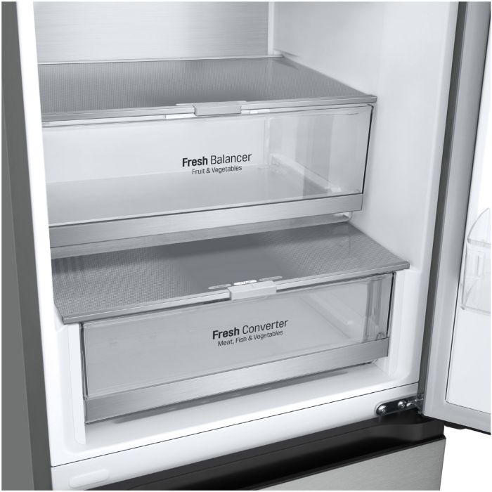 LG Kühl-/Gefrierkombination GBV7280CMB Metal Sorbet // 70€ LG Cashback