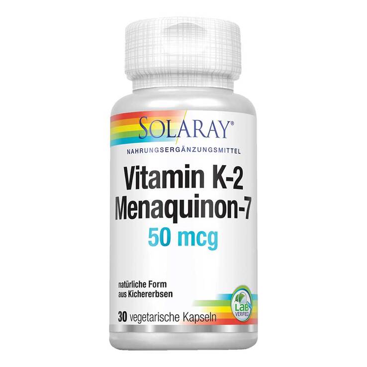 Vitamin K2 Menaquinon-7 50 µg Kapseln, 30 St