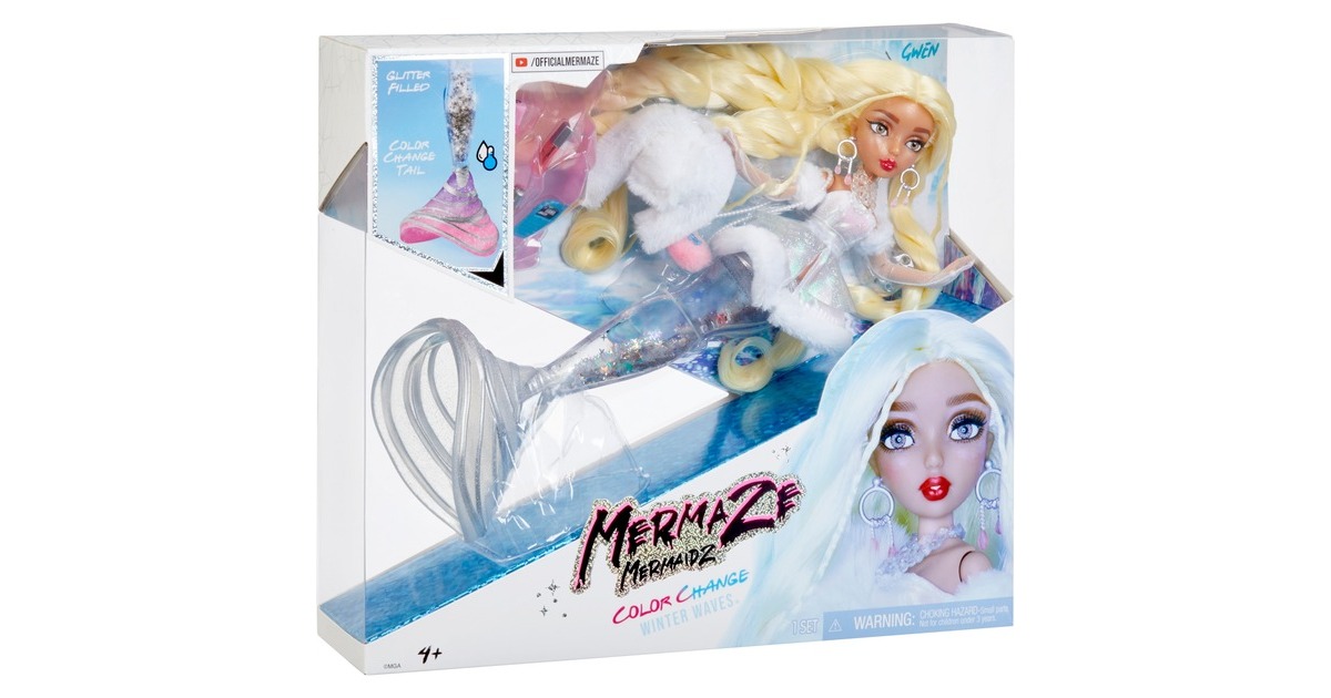 MGA EntertainmentMermaze Mermaidz - Color Change Winter Waves Gwen Pop
