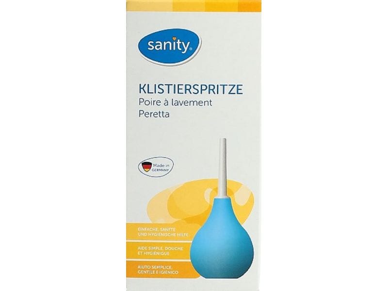 Sanity Birnspritze 89 ml Gr 5, 2tlg Birnspritze für die gründliche Reinigung der Ohren