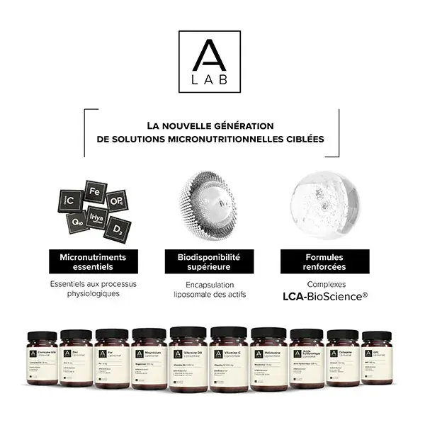 A-Lab Colágeno Lipossomal 300 mg - Antienvelhecimento, Hidratação, Articulações - 60 cápsulas