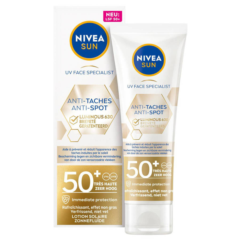 Heerlijk productSUN Luminous Gezicht zonnecrème SPF 50 - 40 ml