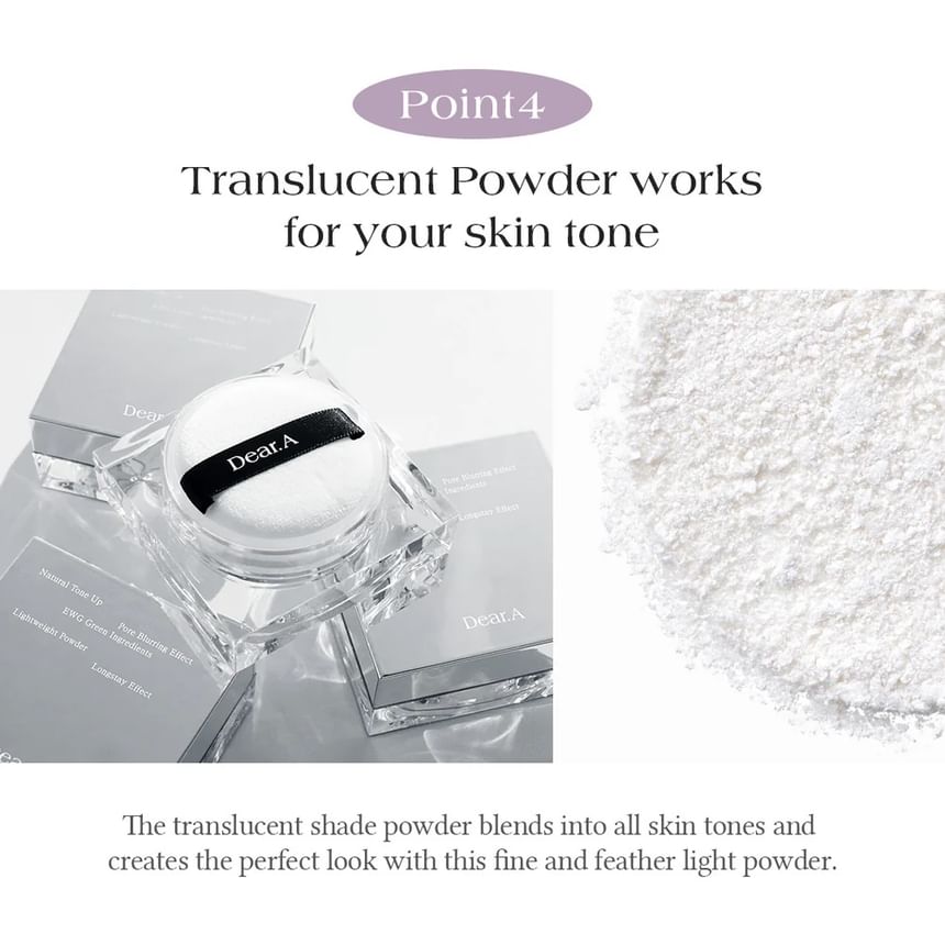 Dear.A - Face Blur Finishing Powder