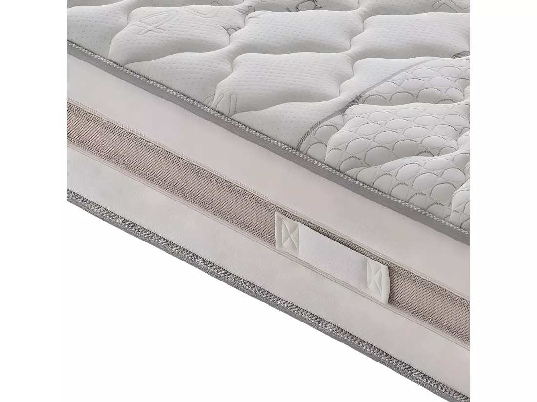 Matelas à 800 Ressorts Ensachés - Hauteur 25 Cm - 9 Zones De Confort Modèle Relax 80x200 cm