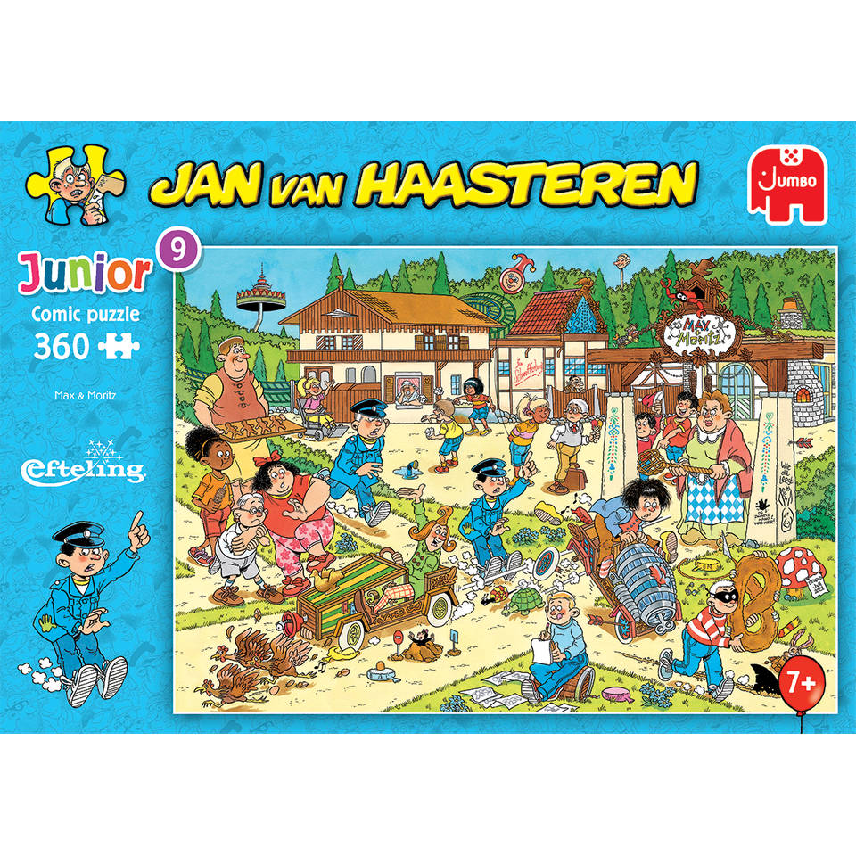 Jumbo Jan van Haasteren Junior puzzel Max & Moritz Efteling - 360 stukjes