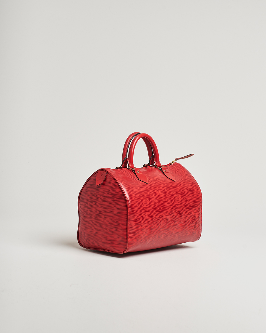 Louis Vuitton Pre-Owned Speedy 30 Handbag Epi Leather Red