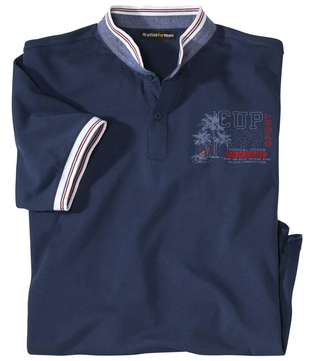 Polo Col Mao Tropical Cup