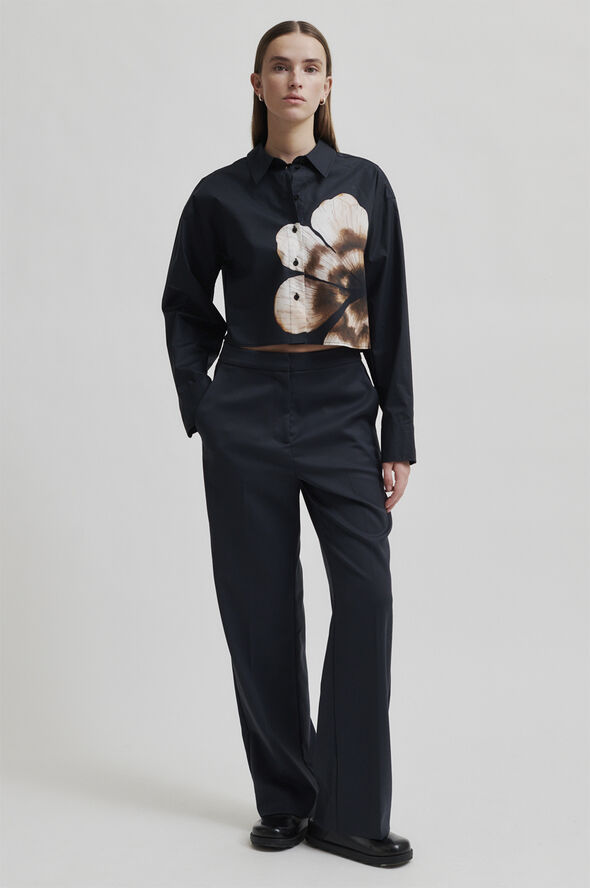 Second Female Kaleema Wool Trousers Vulcan
