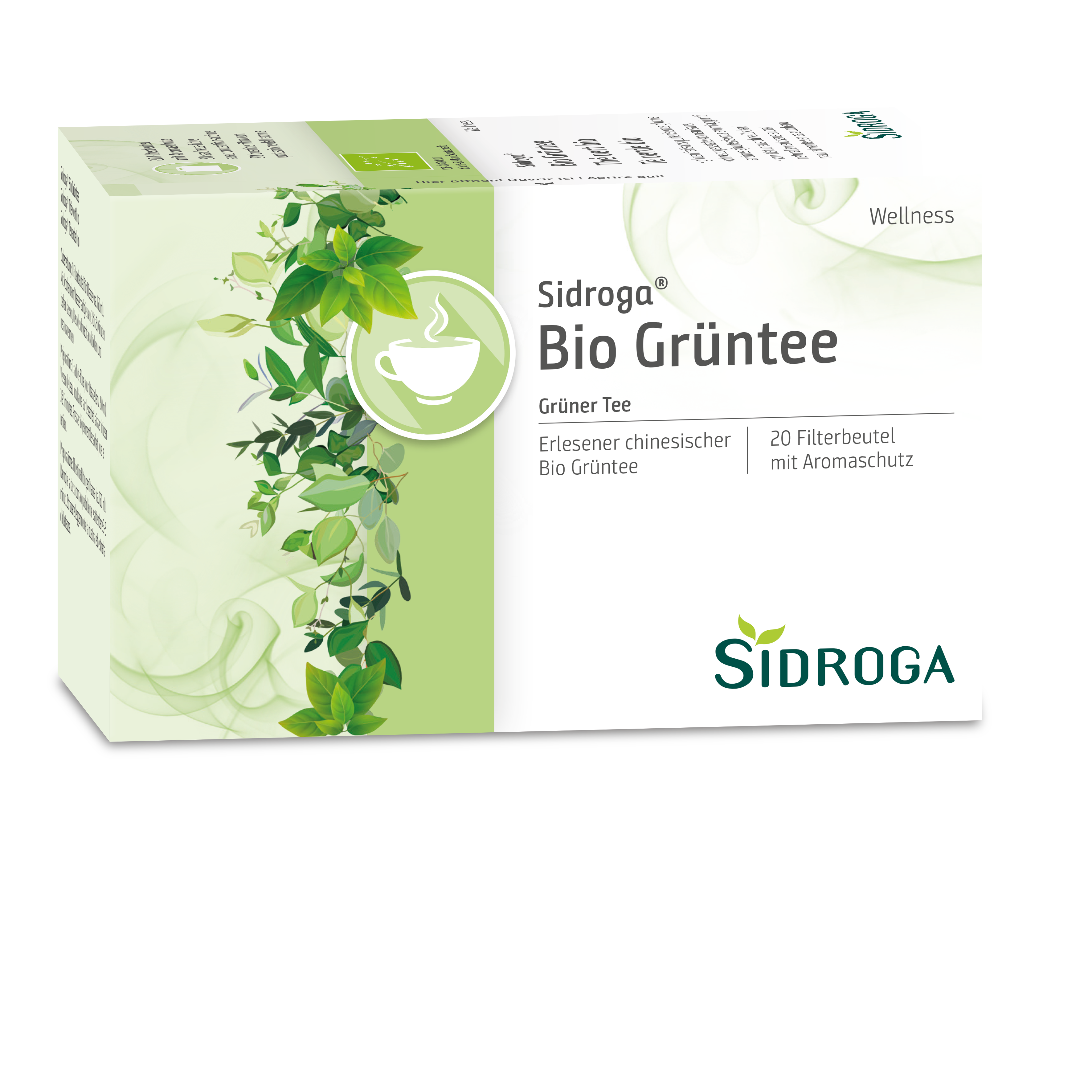 Sidroga Bio Grüntee Tees Btl 20 Stk