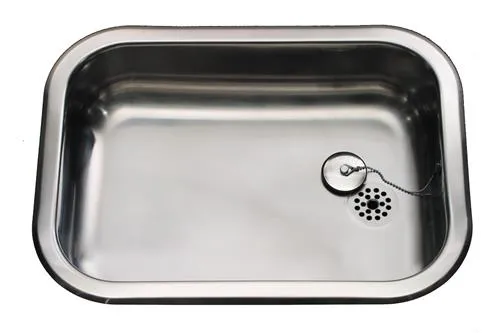 Juvel Barents vask BA480 48x34 cm til nedfældning, med strainer