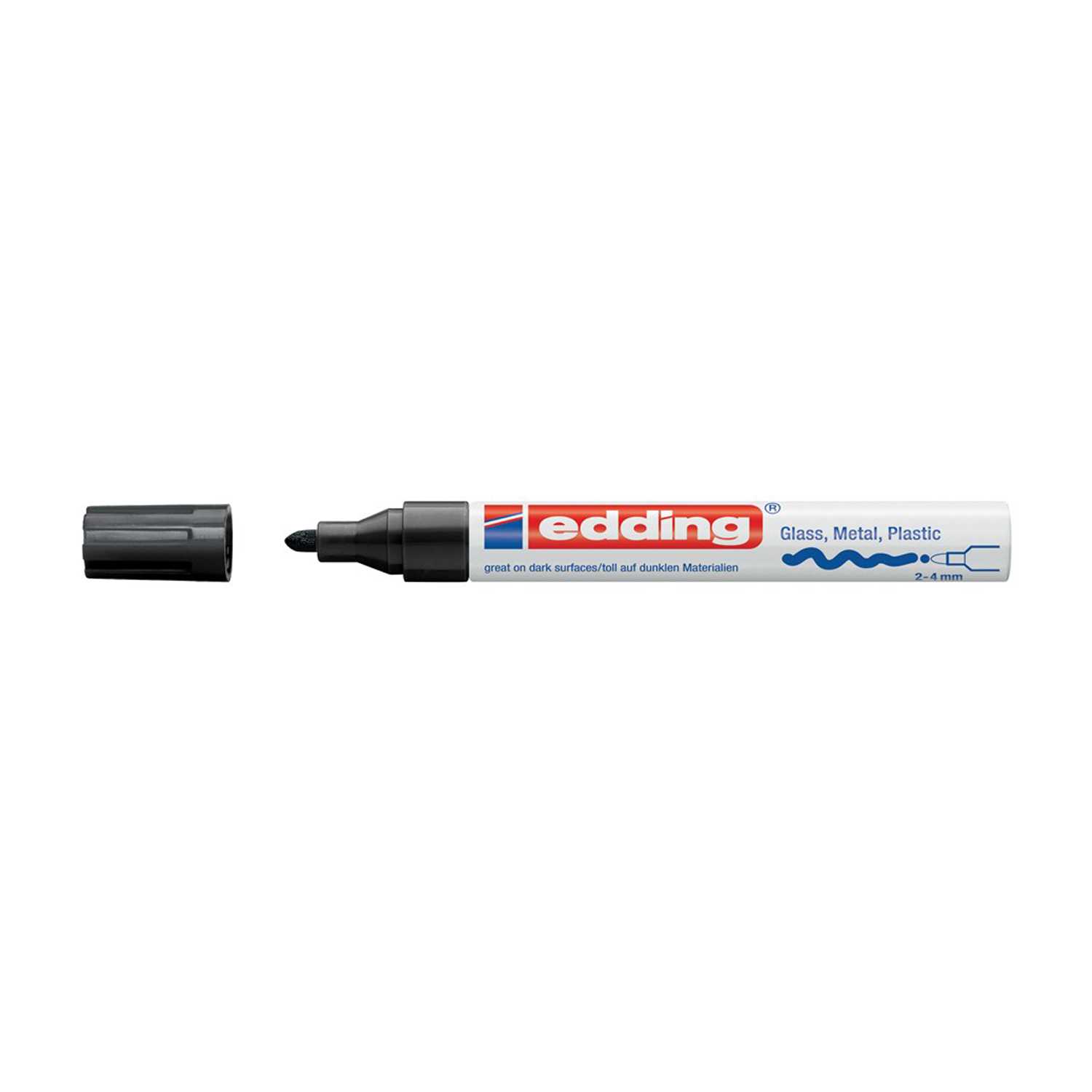 Edding Glanzlack-Marker 750 schwarz